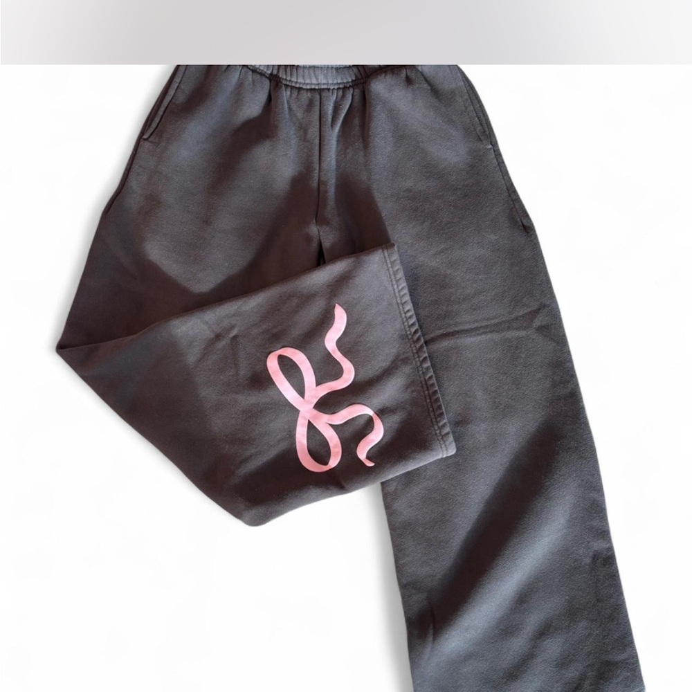 Edikted‎ Bonny Bow Wide Leg Sweatpants